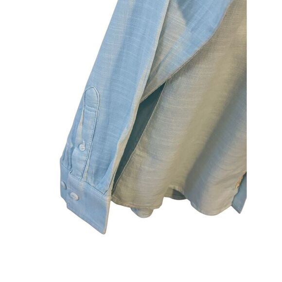 NWT Weatherproof Vintage Sterling Blue button down shirt - M - Picture 3 of 8